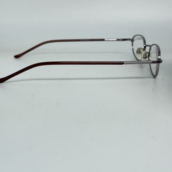 Gallery G530 YG 45-19-130 Silver Metal Full Rim Eyeglasses Frame H19654 - Picture 4 of 7